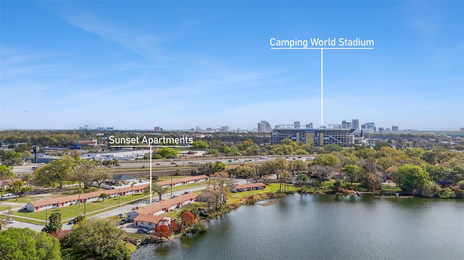37 Unit Multifamily Property For Sale in Orlando - some waterfront $4,500,000